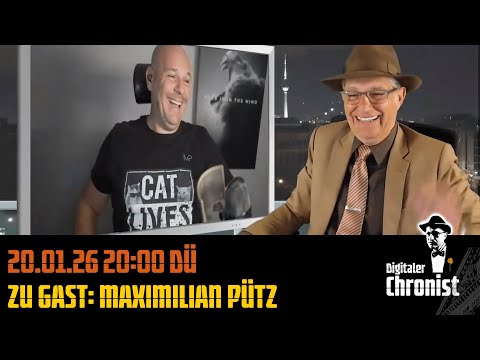 20.01.26 20:00 Direktübertragung! Zu Gast: Maximilian Pütz