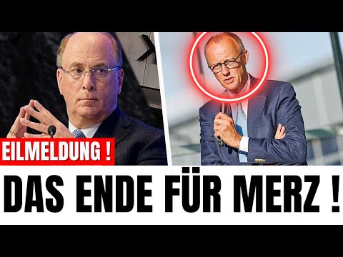 AMTSVERLUST DROHT! Alte Verbindungen zu BlackRock fliegen wieder auf! AMTSVERLUST DROHT! Alte Verbindungen zu BlackRock fliegen wieder auf!