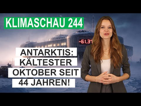 Antarktis: kältester Oktober seit 44 Jahren! Klimaschau 244