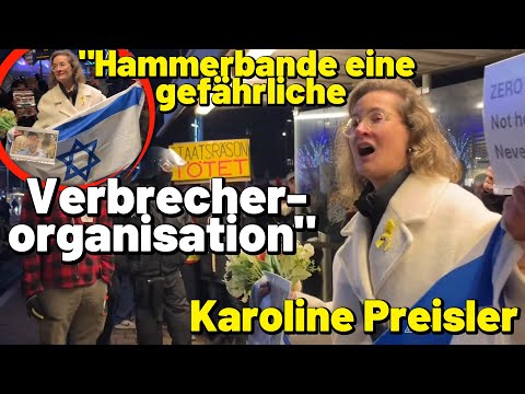 Antifa vs. Antifa: Zwischen den Fronten in Leipzig Interview Karoline Preisler  bei Connewitz Demo