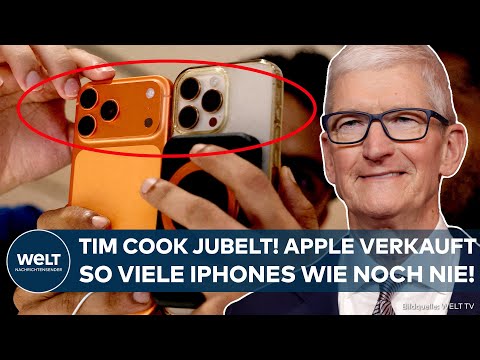 APPLE: Tim Cook jubelt! Verkäufe so stark wie noch nie! iPhone 17 bringt historischen Erfolg