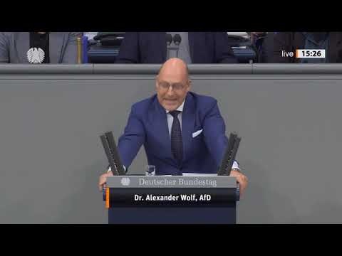 Beben im Bundestag: Dr. Alexander Wolf (AfD): 8 MILLIONEN Deutsche mussten flüchten