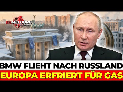 BEFEHL 007: Europa friert bei minus 25-32°, Gasspeicher nur 30% voll – Scholz fleht Putin an!