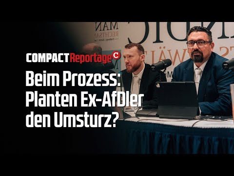 Beim Prozess: Planten Ex-AfDler den Umsturz? Beim Prozess: Planten Ex-AfDler den Umsturz?
