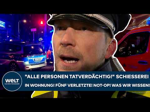 BERLIN: „Alle Personen tatverdächtig!“ Schießerei in Wohnung! Fünf Verletzte! Not-OP! Was wir wissen BERLIN: „Alle Personen tatverdächtig!“ Schießerei in Wohnung! Fünf Verletzte! Not-OP! Was wir wissen