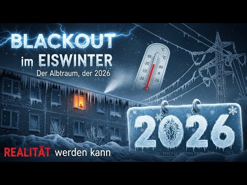 Blackout im Eiswinter: Der Albtraum, der 2026 Realität werden kann Blackout im Eiswinter: Der Albtraum, der 2026 Realität werden kann