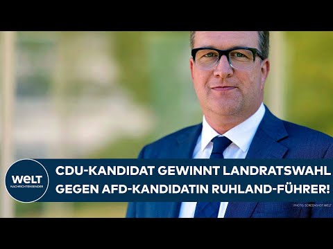 BRANDENBURG: CDU-Kandidat Alexander Erbert gewinnt Landratswahl gegen AfD-Kandidatin Ruhland-Führer! BRANDENBURG: CDU-Kandidat Alexander Erbert gewinnt Landratswahl gegen AfD-Kandidatin Ruhland-Führer!