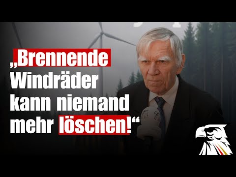 „Brennende Windräder  kann niemand  mehr löschen!“ – Ingenieur zerlegt die Sicherheitslüge