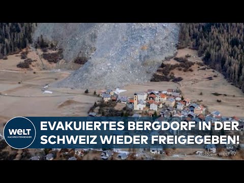BRIENZ: 62 Wochen Evakuierung enden – Bergdorf in Graubünden wieder für Bewohner freigegeben