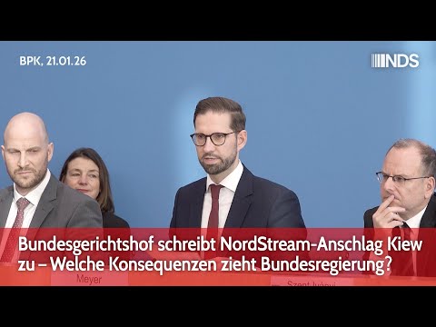 Bundesgerichtshof schreibt NordStream-Anschlag Kiew zu – Welche Konsequenzen zieht Bundesregierung?