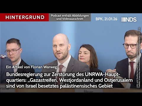 Bundesregierung: „Gaza und Ostjerusalem sind von Israel besetztes palästinensisches Gebiet“ BPK HG