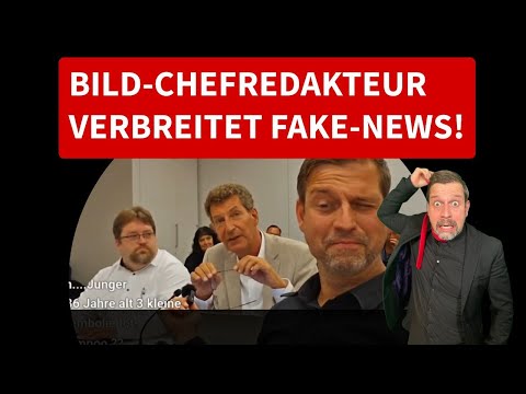 Chefreporter verbreitet Falschmeldungen in AfD Pressekonferenz!