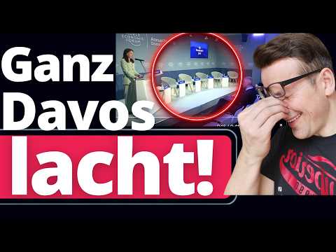 Davos Blamage: Baerbock hält Rede in der „Besenkammer“ des WEF!
