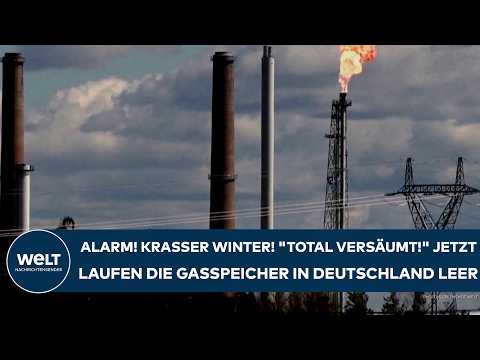 DEUTSCHLAND: Alarm! Krasser Winter! „Total versäumt!“ Jetzt laufen die Gasspeicher leer! DEUTSCHLAND: Alarm! Krasser Winter! „Total versäumt!“ Jetzt laufen die Gasspeicher leer!