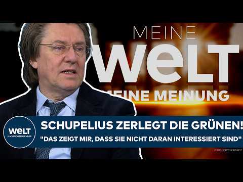 DEUTSCHLAND: Schupelius zerlegt die Grünen! „Zeigt mir, dass sie nicht daran interessiert sind!“