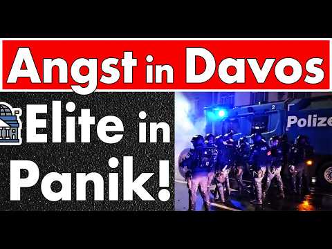 Elite in Davos in völliger Panik! Niemand vertraut ihnen! Blackrock-CEO beendet Energiewende!