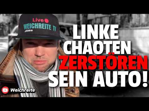 💥Auto von Youtuber Weichreite ZERSTÖRT (er parkte in Linken Szeneviertel) 💥Auto von Youtuber Weichreite ZERSTÖRT (er parkte in Linken Szeneviertel)