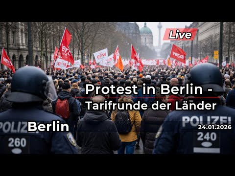 🔴 Live-Bericht: Berlin – Tarifrunde der Länder und Kürzungshaushalt 🔴 Live-Bericht: Berlin – Tarifrunde der Länder und Kürzungshaushalt
