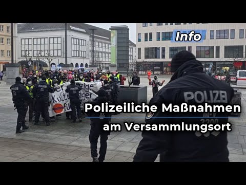 🔵 Info: Neubrandenburg – Gegenprotest und Polizeieinsatz im Überblick