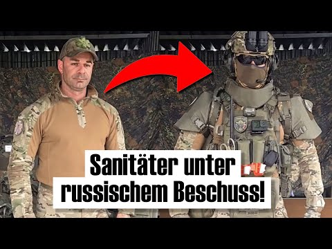 Fast von Drohne getroffen! Deutscher Retter erzählt von der Ukraine-Front