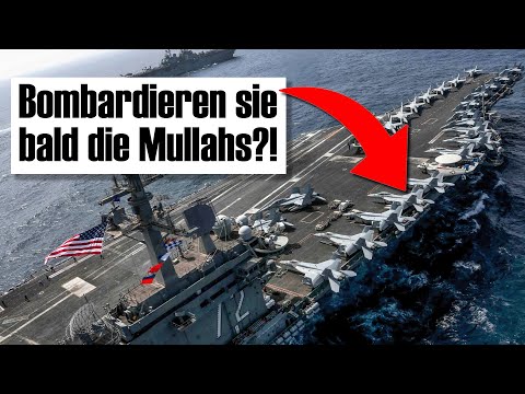 Flugzeugträger vor Iran eingetroffen! Greift Trump jetzt doch an? Flugzeugträger vor Iran eingetroffen! Greift Trump jetzt doch an?