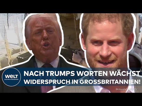 GROSSBRITANNIEN: Trumps Aussagen zum NATO-Einsatz sorgen für Empörung – Prinz Harry mahnt Respekt an