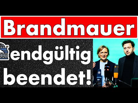 Grüne stimmen mit der AfD! Brandmauer wurde beerdigt! Erklärungsversuche scheitern!