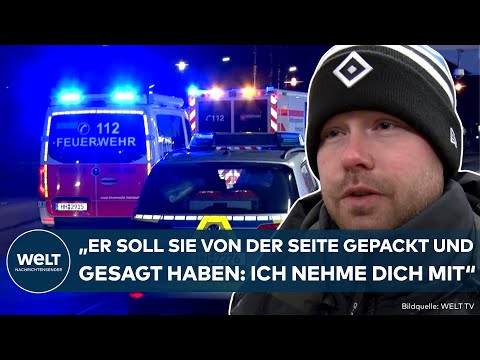 HAMBURG: Tragödie am U-Bahnhof! „Er soll gesagt haben: Ich nehm‘ dich mit“! Augenzeuge schildert Tat