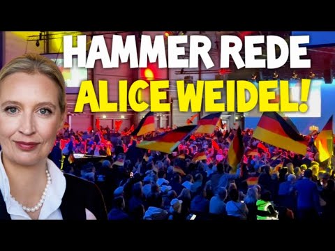 HAMMER Rede Alice Weidel! Begeisterte Massen bei AfD Parteikongress in Mülheim! Standing Ovations!
