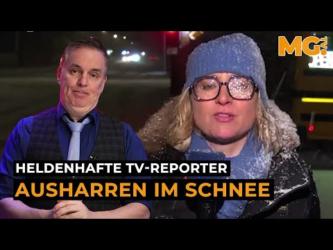 Harter WINTER: Die Stunde der wagemutigen TV-Reporter