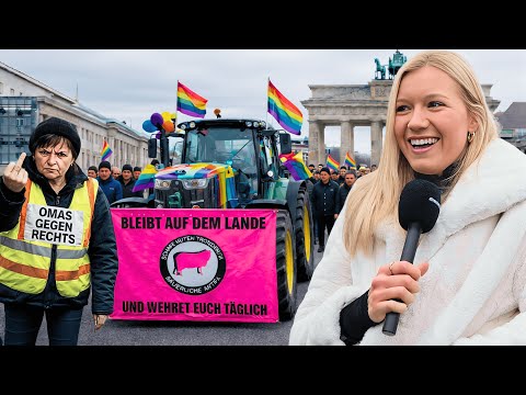 Hat der Mainstream die Bauerndemo gekapert? – Ich war vor Ort!