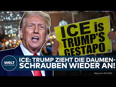 ICE: Behörde nach tödlichen Schüssen unter Druck – doch Trump zieht die Daumenschrauben an!