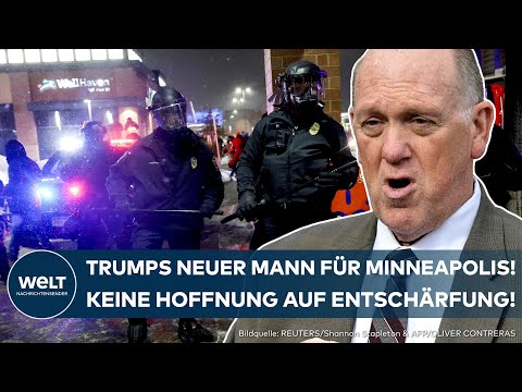 ICE-GEWALT IN DEN USA: Das ist Trumps neuer Mann für Minneapolis! Keine Aussicht auf Entschärfung ICE-GEWALT IN DEN USA: Das ist Trumps neuer Mann für Minneapolis! Keine Aussicht auf Entschärfung