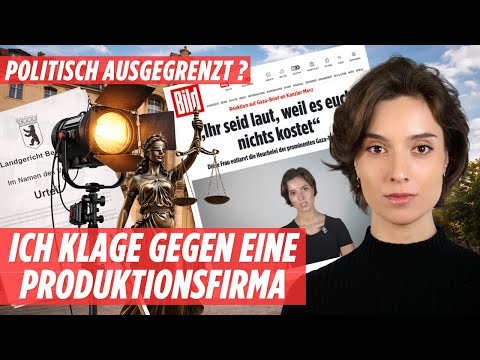 Ich klage gegen eine Filmproduktion.