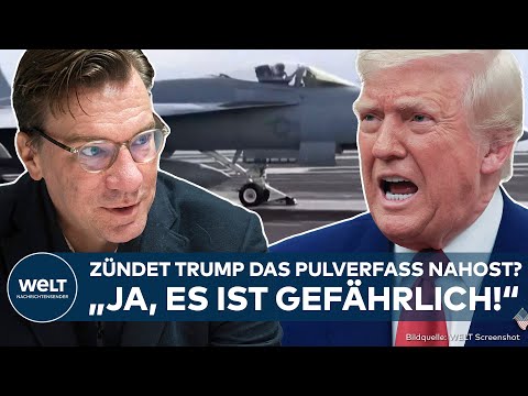 IRAN: Mega-Schlag gegen Teheran? Trump hat mehrere Optionen! Experte mit knallharter Analyse