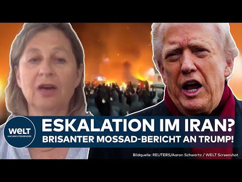 IRAN: Mossad enthüllt Geheimbericht! Eskalation bei Protesten?! Was macht Trump? IRAN: Mossad enthüllt Geheimbericht! Eskalation bei Protesten?! Was macht Trump?