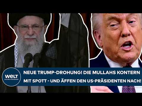 IRAN: Neue Drohung von Trump! Die Mullahs kontern mit Spott – und äffen den US-Präsidenten nach!