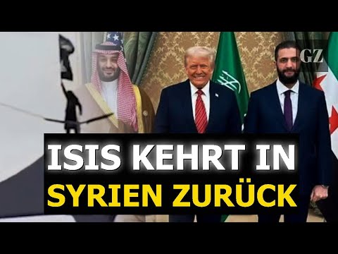 ISIS-Flaggen wehen in Syrien nach US-gestütztem Vormarsch ISIS-Flaggen wehen in Syrien nach US-gestütztem Vormarsch