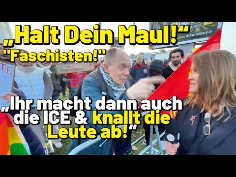 Ist Fragen stellen faschistisch? Wohin mit den „NAZlS“? Argumente gegen die AfD? Mülheim Antifa Demo