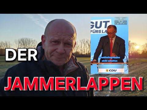 JETZT KLAGT ER ÜBER DIE FAULEN WÄHLER!