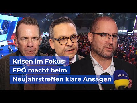 Kommen bald Neuwahlen? – FPÖ macht beim Neujahrstreffen klare Ansagen