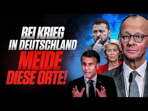 KRIEGSFALL in Deutschland: An DIESEN 8 Orten bist du NICHT SICHER!