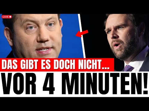 LARS KLINGBEIL legt sich mit JD VANCE an! LARS KLINGBEIL legt sich mit JD VANCE an!