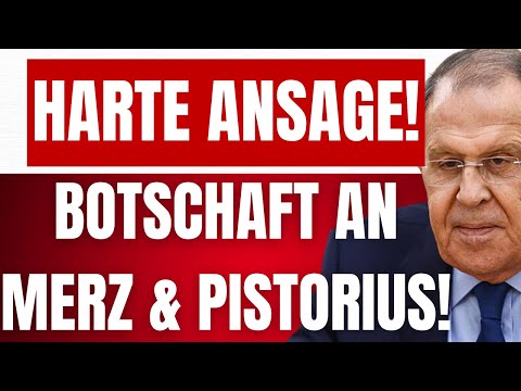LAWROW schickt harte BOTSCHAFT an MERZ & PISTORIUS! – Werdet für euer Handeln bezahlen! LAWROW schickt harte BOTSCHAFT an MERZ & PISTORIUS! – Werdet für euer Handeln bezahlen!