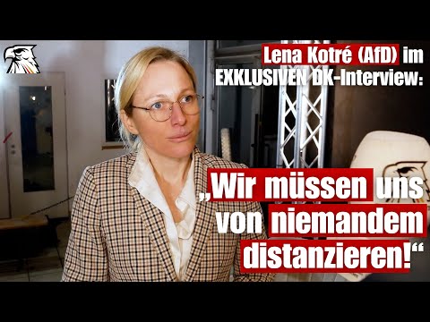 Lena Kotré (AfD) im EXKLUSIVEN DK🇩🇪-Interview: „Wir müssen uns von niemandem distanzieren!“