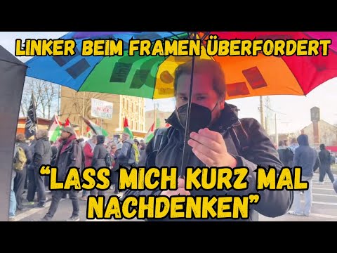 Linker überfordert – „Warum bin ich ein Nazi, nenn mir ein Beispiel“ – „Ich muß kurz nachdenken“ Linker überfordert – „Warum bin ich ein Nazi, nenn mir ein Beispiel“ – „Ich muß kurz nachdenken“