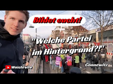 Marcant in Connewitz „Welche Partei im Hintergrund?“ 17.1.26 Linke gegen Linke @vollmarcant Marcant in Connewitz „Welche Partei im Hintergrund?“ 17.1.26 Linke gegen Linke @vollmarcant