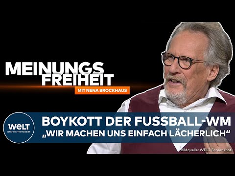 MEINUNGSFREIHEIT mit NENA BROCKHAUS: Boykott der Fußball-WM? „Wir machen uns einfach lächerlich“ MEINUNGSFREIHEIT mit NENA BROCKHAUS: Boykott der Fußball-WM? „Wir machen uns einfach lächerlich“