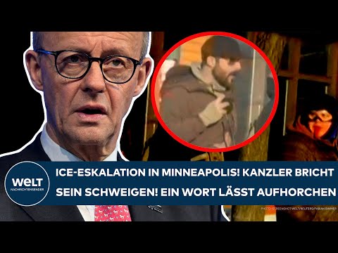 MERZ: ICE-Eskalation in Minneapolis! Kanzler bricht sein Schweigen! Ein Wort lässt aufhorchen! MERZ: ICE-Eskalation in Minneapolis! Kanzler bricht sein Schweigen! Ein Wort lässt aufhorchen!