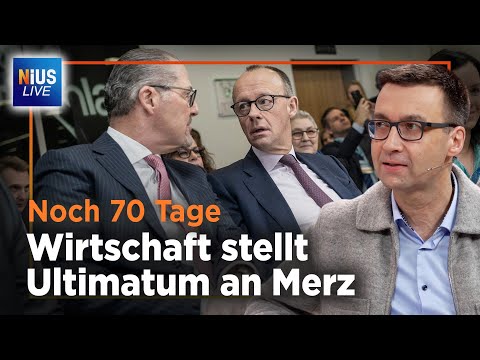 Merz unter Druck: Wirtschaft stellt Ultimatum – Aufstand droht! | NIUS Live vom 22.01.2026 Merz unter Druck: Wirtschaft stellt Ultimatum – Aufstand droht! | NIUS Live vom 22.01.2026